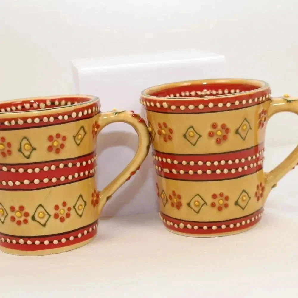 Mexican Pottery Mugs